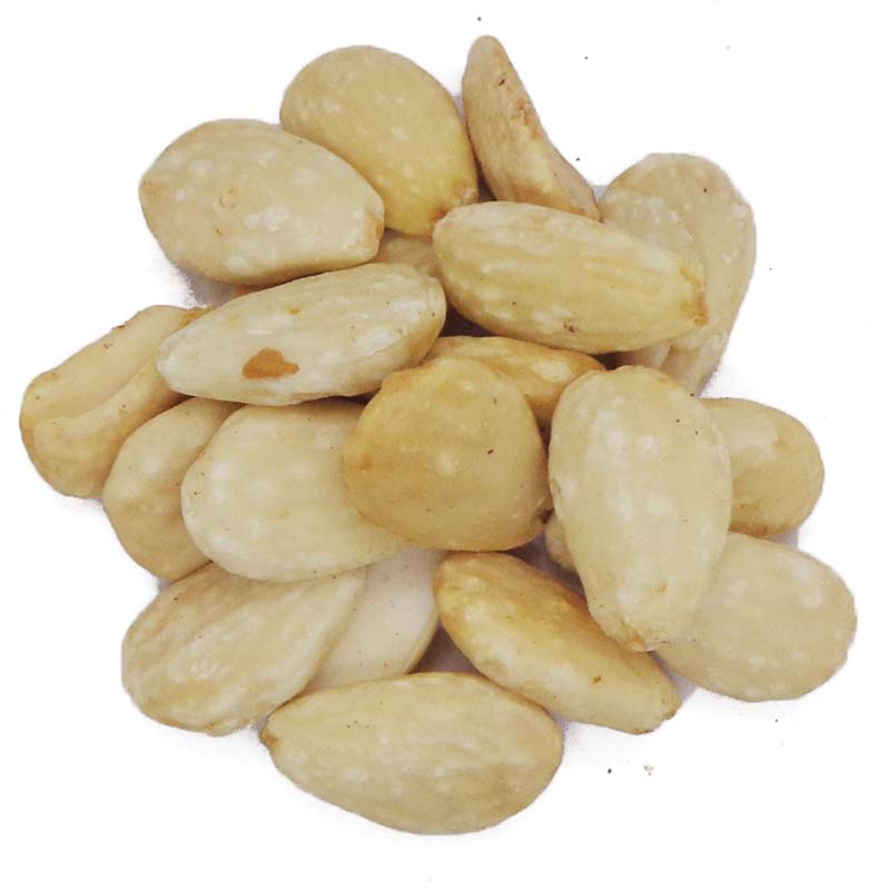 Roasted white Almonds No Salt 